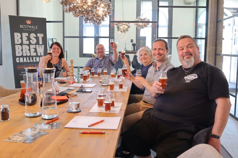 BestBrewChallenge: Blind Tasting Alarm im BESTMALZ-Showroom Heidelberg