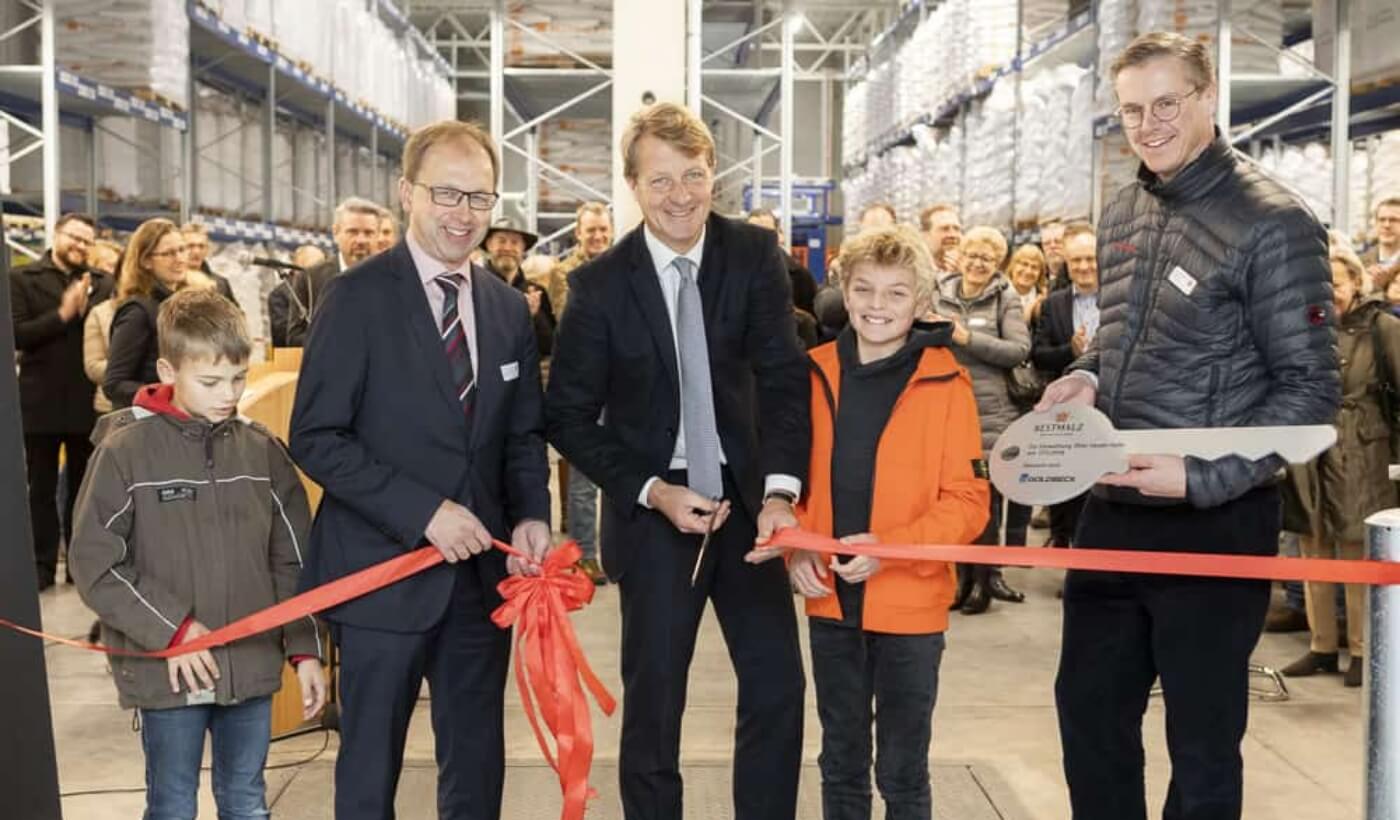 Jubiläumsfeier und Eröffnung des neuen Lager- und Logistikzentrums bei der Palatia Malz GmbH.